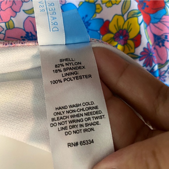 Draper James RSVP Floral Halter Swim Dress - Picture 14 of 15